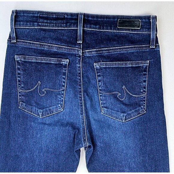 AG Adriano Goldschmied Anthropologie Size 27X29 Women The High Rise Stevie Ankle - Picture 11 of 12